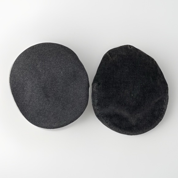 Kangol Other - Vintage Kangol Men's Black & Dark Gray Hat Corduroy Made In UK - Size Medium